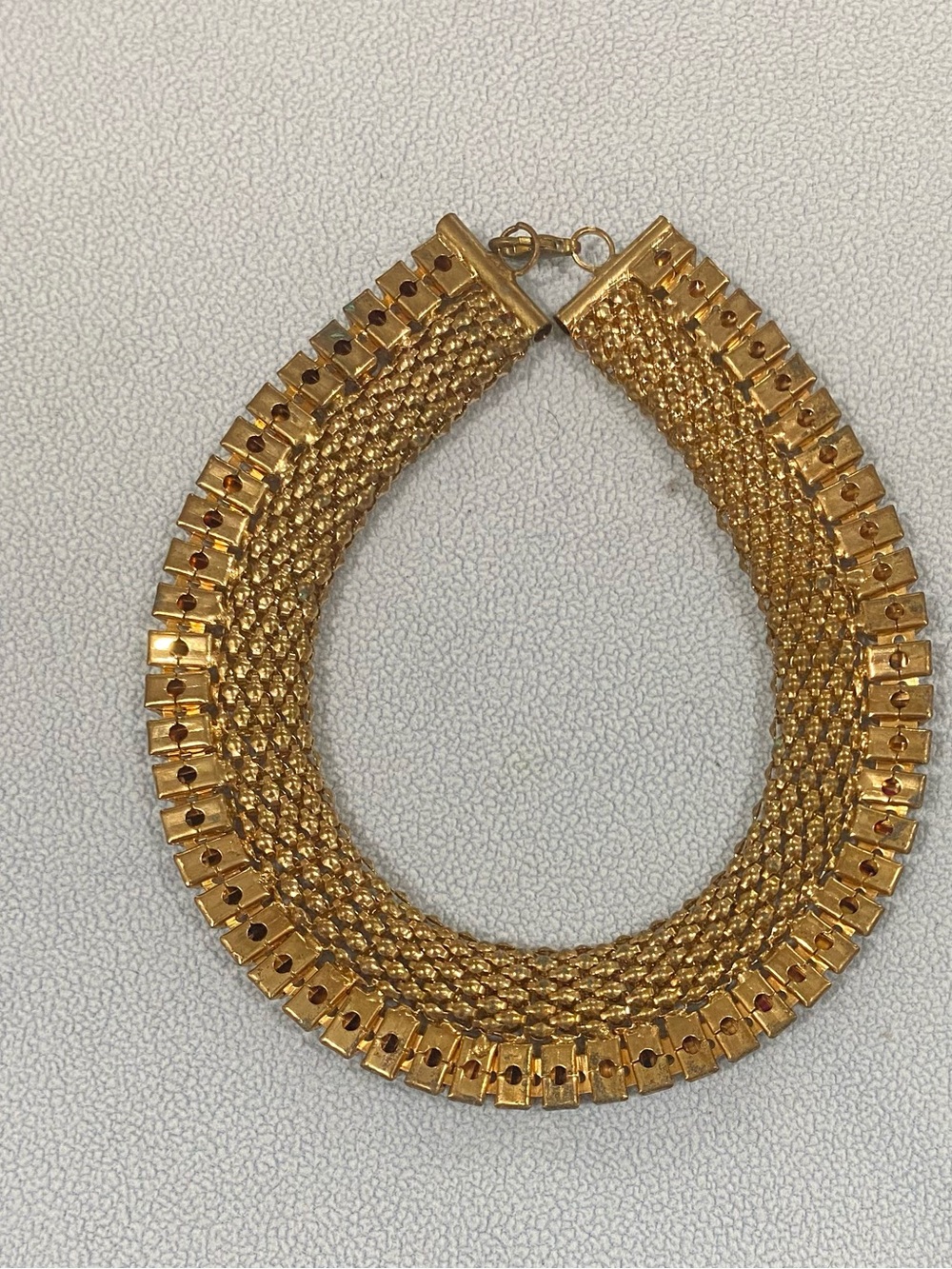 Gold-Tone Multi-Strand Statement Necklace - Picture 3 of 3